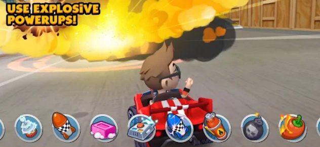 Boom Karts Multiplayer Racing mod apk v1.33.1 screenshot 2