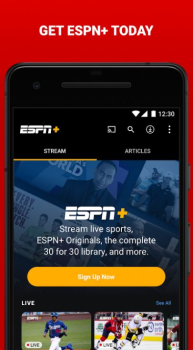 ESPN app v6.91.0 screenshot 4