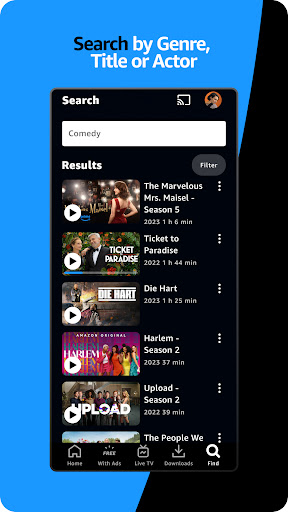 Amazon Prime Video app