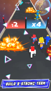 Hero Craft 3D Run & Battle apk v2.0 screenshot 1