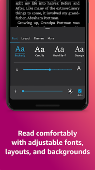Amazon Kindle app for android v8.85.0.100(1.3.296551.0) screenshot 1
