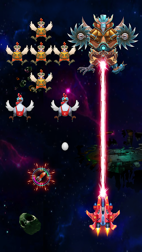Galaxy Attack Chicken Shooter mod apk