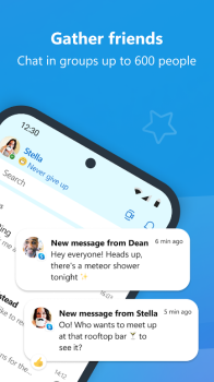 Skype download apk v8.104.0.208 screenshot 1