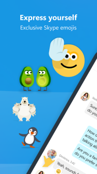 Skype download apk v8.104.0.208 screenshot 2