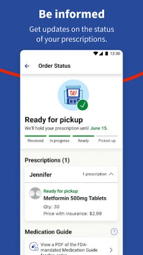 Walgreens app