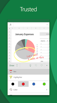 Microsoft Excel app free download for android v16.0.16731.20126 screenshot 4