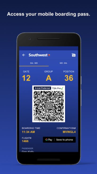 Southwest Airlines App for Android Free Download