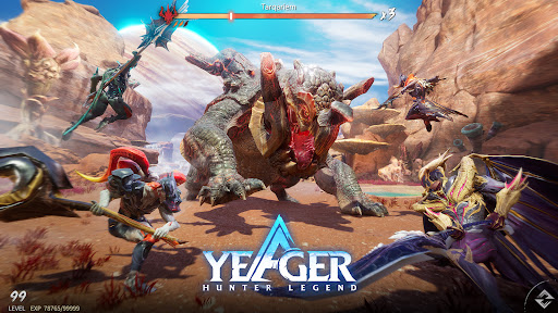 Yeager Hunter Legend apk obb download