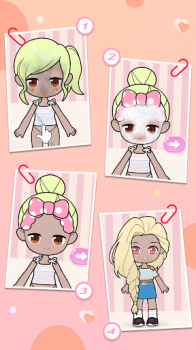 Doll Makeup Makeover Dress up apk download v2.0.8 screenshot 1