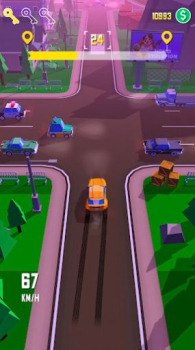 Taxi Run Traffic Driver mod apk download v1.88.1 screenshot 2