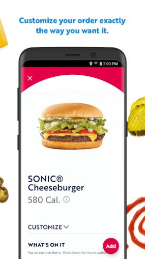 SONIC Drive In App Download for Android