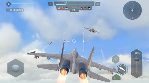 Sky Warriors Airplane Games Mod Apk Latest Version v4.11.0 screenshot 2