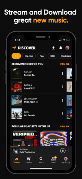 Audiomack App Download for Android