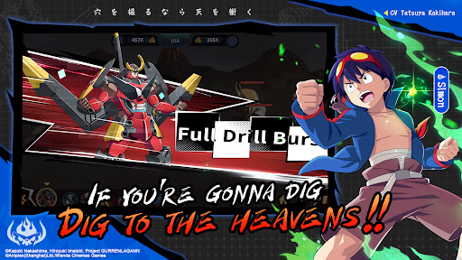 Tengen Toppa Gurren Lagann EN mobile game download v1.0.21 screenshot 1