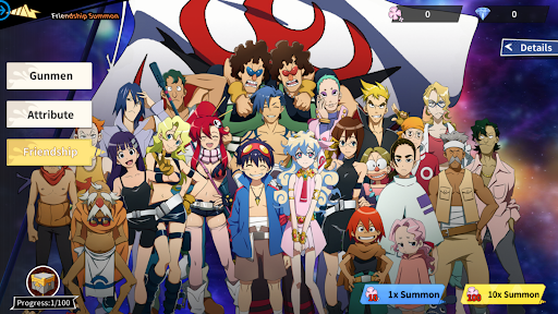Tengen Toppa Gurren Lagann EN mobile game download v1.0.21 screenshot 5