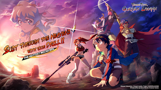 Tengen Toppa Gurren Lagann EN mobile game download v1.0.21 screenshot 4