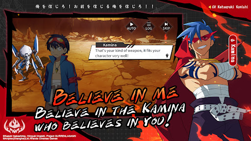 Tengen Toppa Gurren Lagann EN mobile game download v1.0.21 screenshot 6