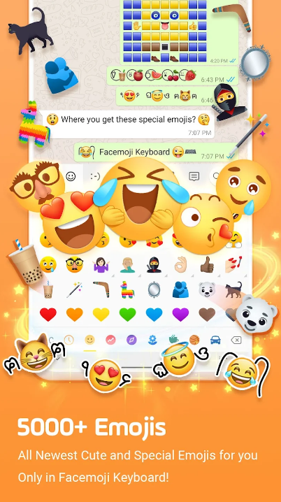 Facemoji keyboard Mod Apk Latest Version