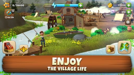 Sunrise Village Farm Game Mod Apk Latest Version  1.95.38 screenshot 4