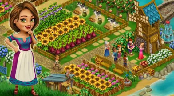 Farland Farm Village Mod Apk Download v1.30.0 screenshot 1