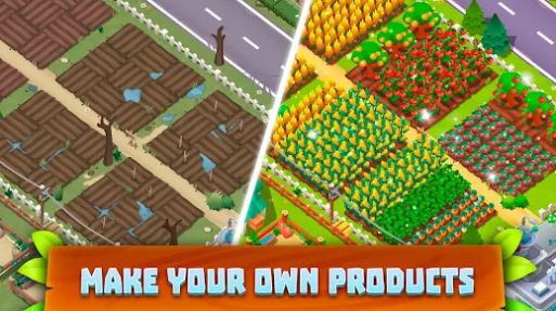 Supermarket Village Farm Town Mod Apk Download v1.4.1 screenshot 1