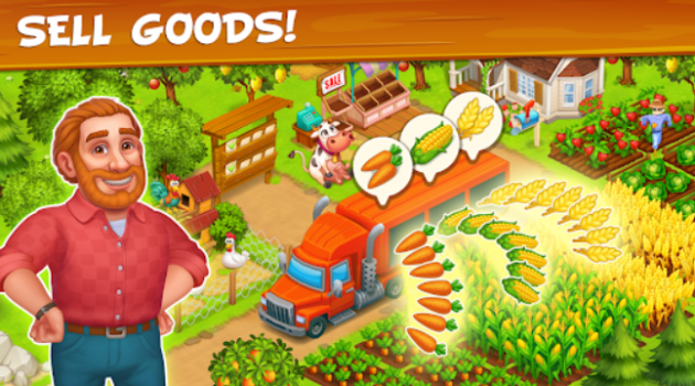 Farm Town Family Farming Day Hack Mod Apk Download v3.91 screenshot 4