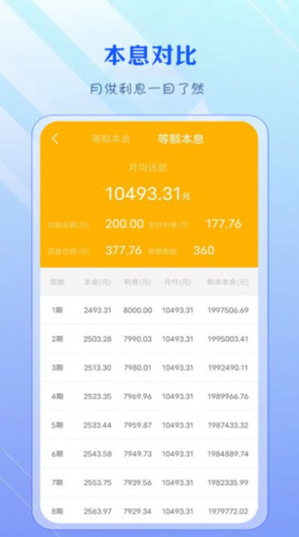 公积金计算器经典版app手机下载