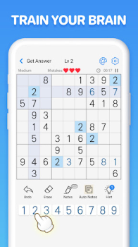 Sudoku Puzzle Game free app download for android v1.1101 screenshot 3