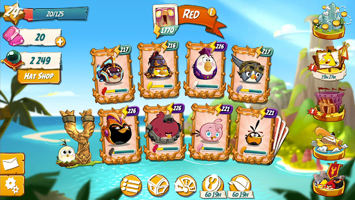 Angry Birds 2 mod apk unlimited gems and black pearls v3.18.3 screenshot 5