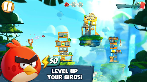 Angry Birds 2 mod apk unlimited gems and black pearls v3.18.3 screenshot 3