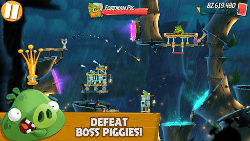 Angry Birds 2 mod apk unlimited gems and black pearls v3.18.3 screenshot 4