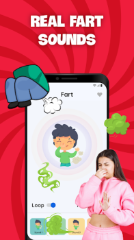 Prank sound Hair Cut & Fart Mod Apk Download v1.0.1 screenshot 3