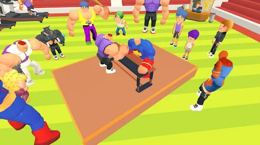 Idle Muscle Lifting Hero 3D Mod Apk Download v1.0.0 screenshot 1