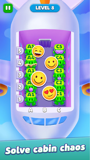 Plane Rush Sorting 3D Games mod apk no ads