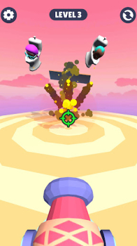 Shooting Cannon Toilet Man mod apk unlimited money v1.2.0 screenshot 1