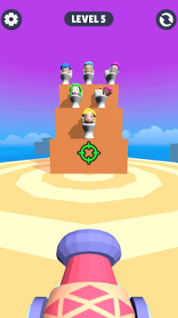 Shooting Cannon Toilet Man mod apk unlimited money v1.2.0 screenshot 2