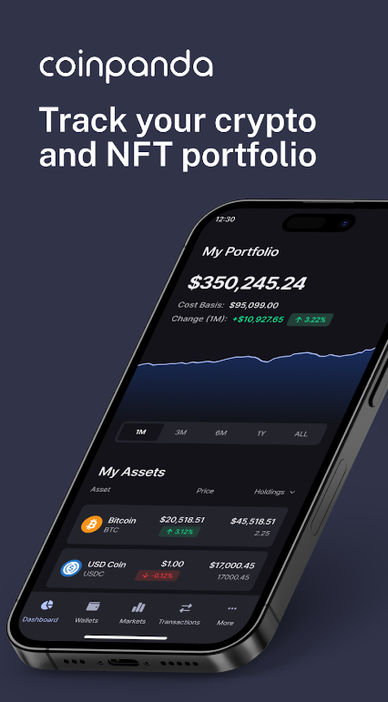 Coinpanda Crypto Portfolio App Download for AndroidͼƬ1