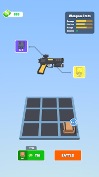 Gun Build N Run mod apk unlimited money v1.4 screenshot 4