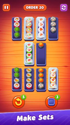 Sushi Sort Color Sorting Game mod apk latest versionͼƬ1