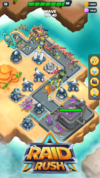 Raid Rush Tower Defense TD Mod Apk Unlimited Money v1.223 screenshot 4