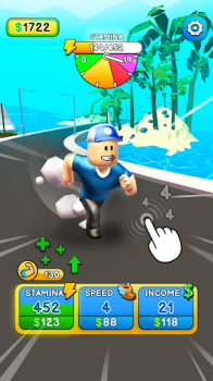 Race Clicker Mod Apk Unlimited Money v0.2.5 screenshot 3