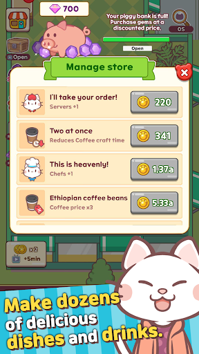 Welcome to Cat Restaurant mod apk unlimited money
