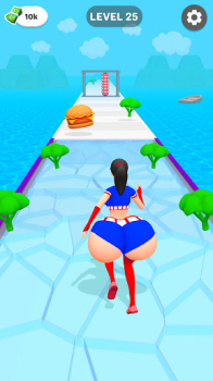 Twerk Battle Race Running Game mod apk unlimited money v0.3.1 screenshot 3