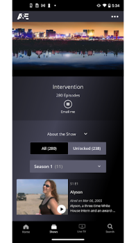 A&E TV app download latest version v6.0.1 screenshot 3