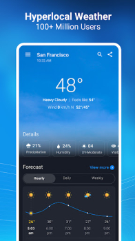 1Weather Forecasts & Radar mod apk premium unlocked v7.3.3 screenshot 1