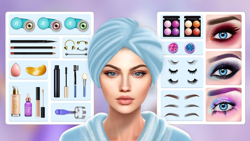 ASMR Eye Art DIY Makeup Games mod apk unlimited money v0.1.0 screenshot 2