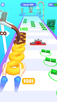 Donut Stack Donut Maker Games mod apk download v0.2.5 screenshot 2