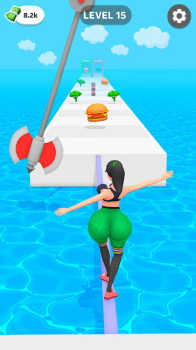 Twerk Battle Race Running Game mod apk unlimited money v0.3.1 screenshot 4