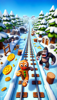 Gingerbread Man escape 3D mod apk unlimited money v2024.2 screenshot 2