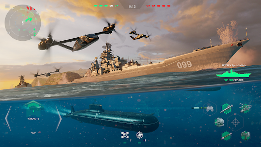 Modern Warships mod apk (unlimited money and gold 2024)ͼƬ1